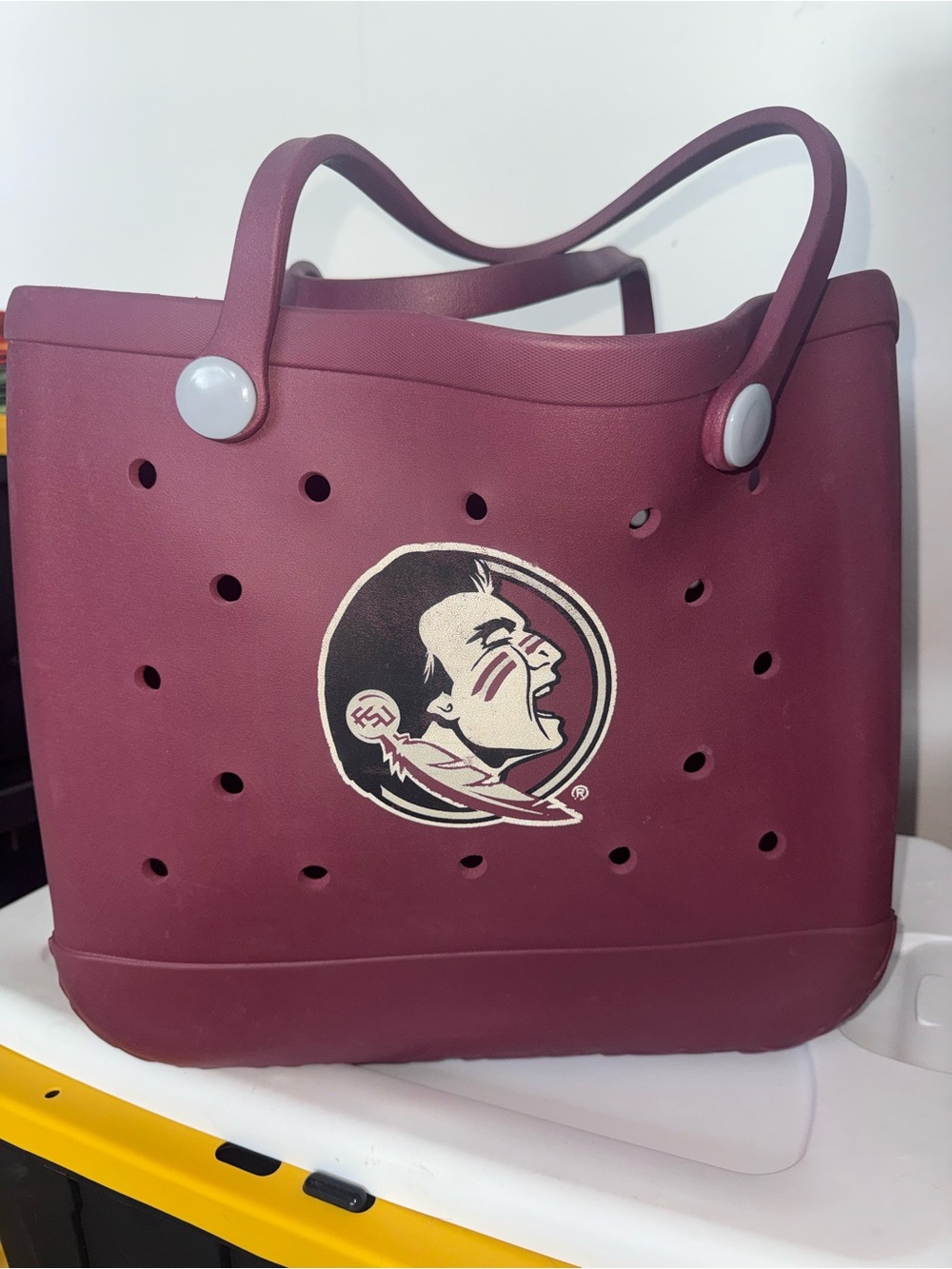 Seminole Florida State Logo Beach Casual Tote Bag